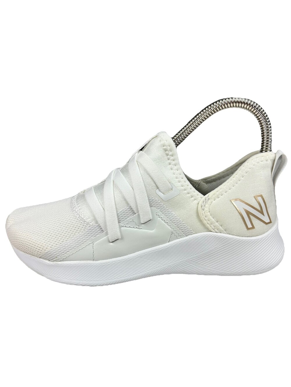 New Balance Womens Beaya Running Shoes Size 5.5D Wide White Walking Sneakers New
